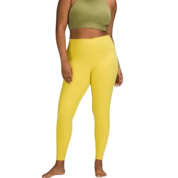 Lululemon Align High-Rise Legging size 4 28" inseam Soleil yellow - Picture 1 of 5